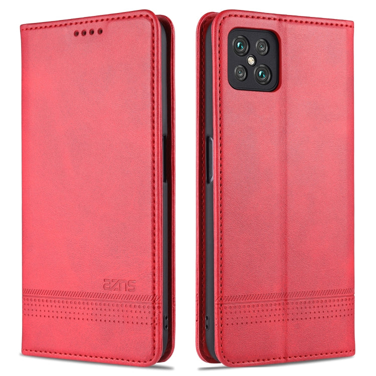 AZNS Magnetic Calf Texture Horizontal Flip Leather Case with Card Slots & Holder & Wallet, For Xiaomi Poco M3, For Xiaomi Redmi Note 9, For Oppo A73(4G)2020, For Oppo F17, For Oppo A92s