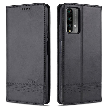 AZNS Magnetic Calf Texture Horizontal Flip Leather Case with Card Slots & Holder & Wallet, For Xiaomi Poco M3, For Xiaomi Redmi Note 9, For Oppo A73(4G)2020, For Oppo F17, For Oppo A92s