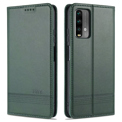 AZNS Magnetic Calf Texture Horizontal Flip Leather Case with Card Slots & Holder & Wallet, For Xiaomi Poco M3, For Xiaomi Redmi Note 9, For Oppo A73(4G)2020, For Oppo F17, For Oppo A92s