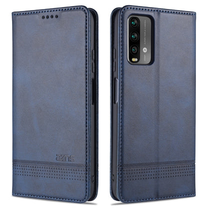 AZNS Magnetic Calf Texture Horizontal Flip Leather Case with Card Slots & Holder & Wallet, For Xiaomi Poco M3, For Xiaomi Redmi Note 9, For Oppo A73(4G)2020, For Oppo F17, For Oppo A92s