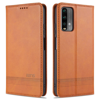 AZNS Magnetic Calf Texture Horizontal Flip Leather Case with Card Slots & Holder & Wallet, For Xiaomi Poco M3, For Xiaomi Redmi Note 9, For Oppo A73(4G)2020, For Oppo F17, For Oppo A92s