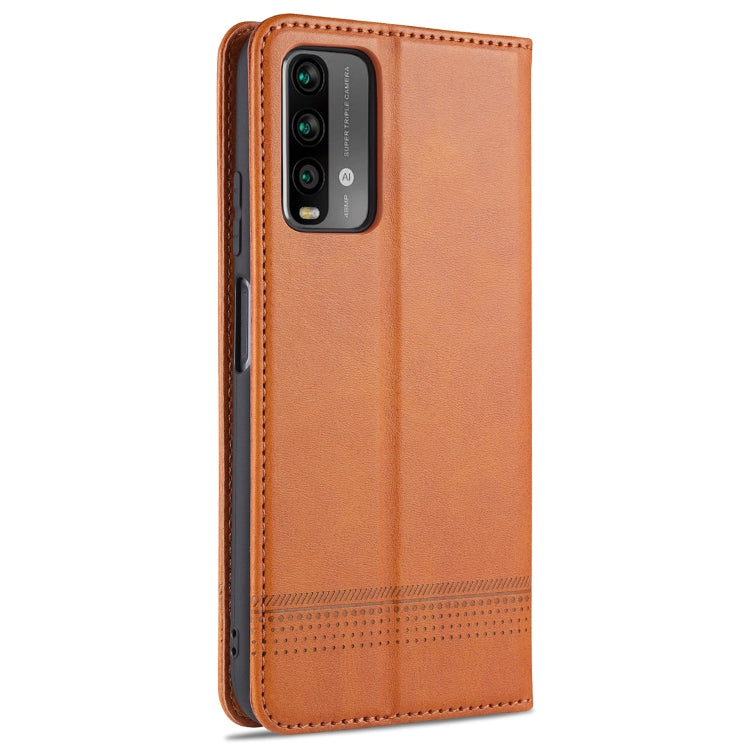 AZNS Magnetic Calf Texture Horizontal Flip Leather Case with Card Slots & Holder & Wallet, For Xiaomi Poco M3, For Xiaomi Redmi Note 9, For Oppo A73(4G)2020, For Oppo F17, For Oppo A92s
