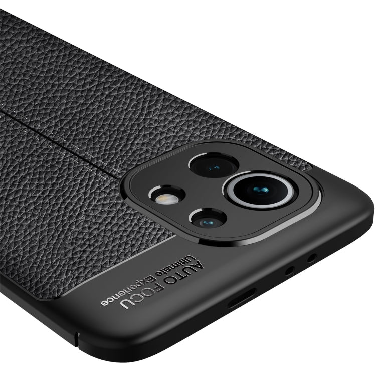 Litchi Texture TPU Shockproof Case, For Xiaomi Mi 11