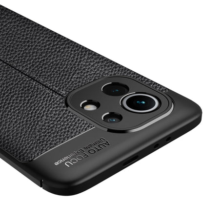 Litchi Texture TPU Shockproof Case, For Xiaomi Mi 11