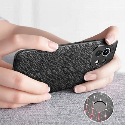Litchi Texture TPU Shockproof Case, For Xiaomi Mi 11