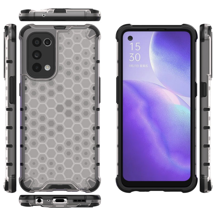Shockproof Honeycomb PC + TPU Case, For Oppo Reno5 5G, For Oppo Reno5 Pro 5G, For Xiaomi Redmi Note 9 4G, For Xiaomi Redmi Note 9 5G, For Xiaomi Poco M3