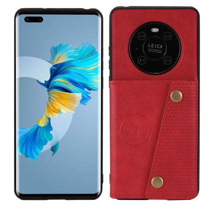 Double Buckle PU + TPU Shockproof Magnetic Protective Case with Card Slot & Holder, For Huawei Mate 40, For Huawei Mate 40 Pro, For Samsung Galaxy A12, For Samsung Galaxy A52 5G / 4G, For Samsung Galaxy A72 5G / 4G