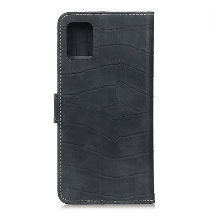 Crocodile Texture Horizontal Flip Leather Case with Holder & Card Slots & Wallet, For OnePlus 9