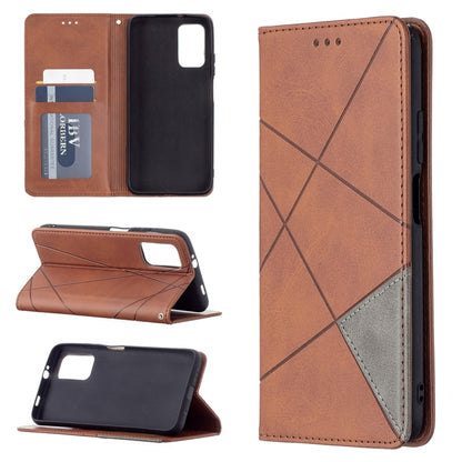 Prismatic Invisible Magnetic Horizontal Flip Leather Case with Holder & Card Slots & Photo Frame, For Samsung Galaxy A32 5G, For Samsung Galaxy A52 5G, For Samsung Galaxy A72 5G, For Xiaomi Poco M3
