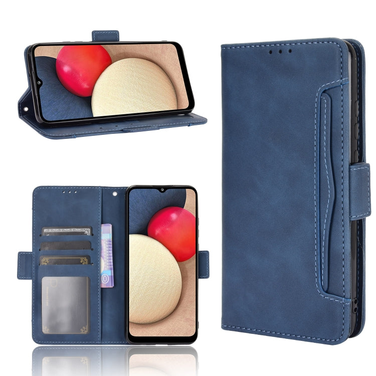 Skin Feel Calf Pattern Horizontal Flip Leather Case with Holder & Card Slots & Photo Frame, For Samsung Galaxy A02s, For Samsung Galaxy A52 5G, For Samsung Galaxy A72 5G / 4G, For Samsung Galaxy S21+ 5G
