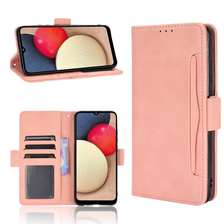 Skin Feel Calf Pattern Horizontal Flip Leather Case with Holder & Card Slots & Photo Frame, For Samsung Galaxy A02s, For Samsung Galaxy A52 5G, For Samsung Galaxy A72 5G / 4G, For Samsung Galaxy S21+ 5G