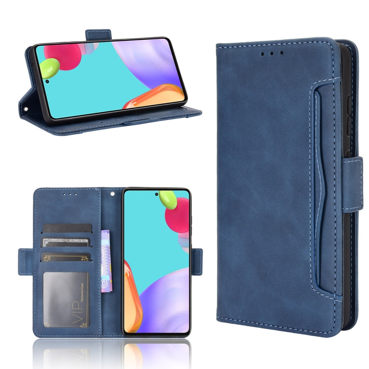 Skin Feel Calf Pattern Horizontal Flip Leather Case with Holder & Card Slots & Photo Frame, For Samsung Galaxy A02s, For Samsung Galaxy A52 5G, For Samsung Galaxy A72 5G / 4G, For Samsung Galaxy S21+ 5G