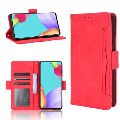 Skin Feel Calf Pattern Horizontal Flip Leather Case with Holder & Card Slots & Photo Frame, For Samsung Galaxy A02s, For Samsung Galaxy A52 5G, For Samsung Galaxy A72 5G / 4G, For Samsung Galaxy S21+ 5G