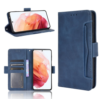 Skin Feel Calf Pattern Horizontal Flip Leather Case with Holder & Card Slots & Photo Frame, For Samsung Galaxy A02s, For Samsung Galaxy A52 5G, For Samsung Galaxy A72 5G / 4G, For Samsung Galaxy S21+ 5G