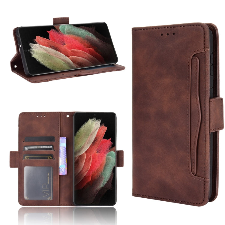 Skin Feel Calf Pattern Horizontal Flip Leather Case with Holder & Card Slots & Photo Frame, For Samsung Galaxy S21 Ultra 5G, For Samsung Galaxy S21 5G, For Xiaomi Mi 11, For Xiaomi Poco M3, For Xiaomi Redmi 9T & Note 9 4G                               ...