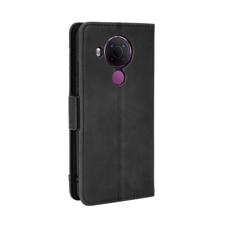 Skin Feel Calf Pattern Horizontal Flip Leather Case with Holder & Card Slots & Photo Frame, For Nokia 5.4