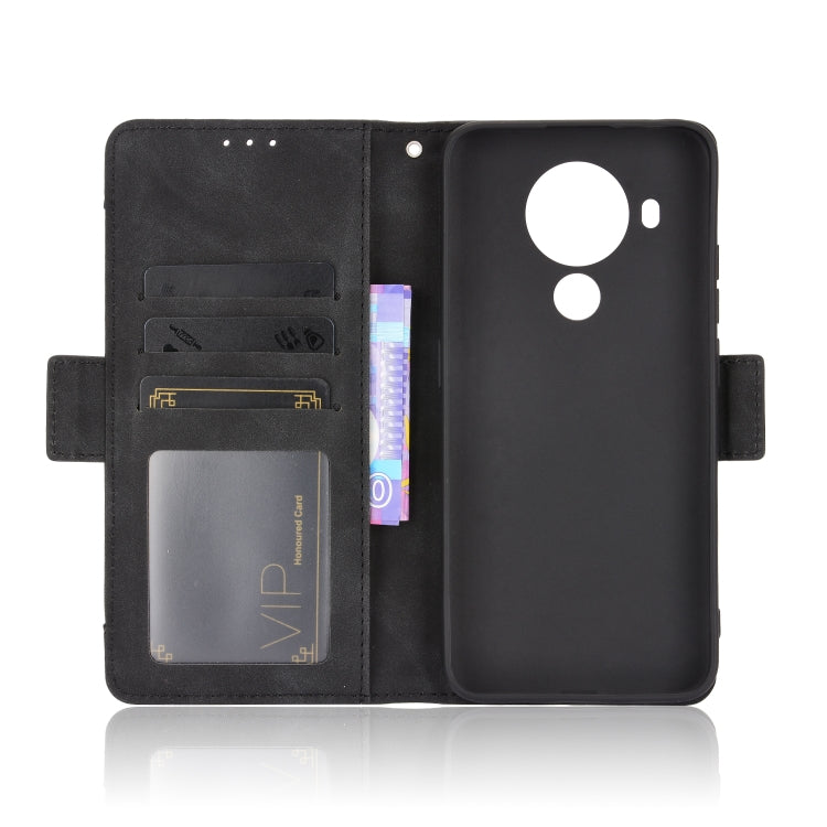Skin Feel Calf Pattern Horizontal Flip Leather Case with Holder & Card Slots & Photo Frame, For Nokia 5.4