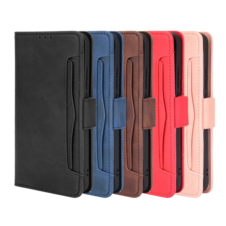 Skin Feel Calf Pattern Horizontal Flip Leather Case with Holder & Card Slots & Photo Frame, For Nokia 5.4