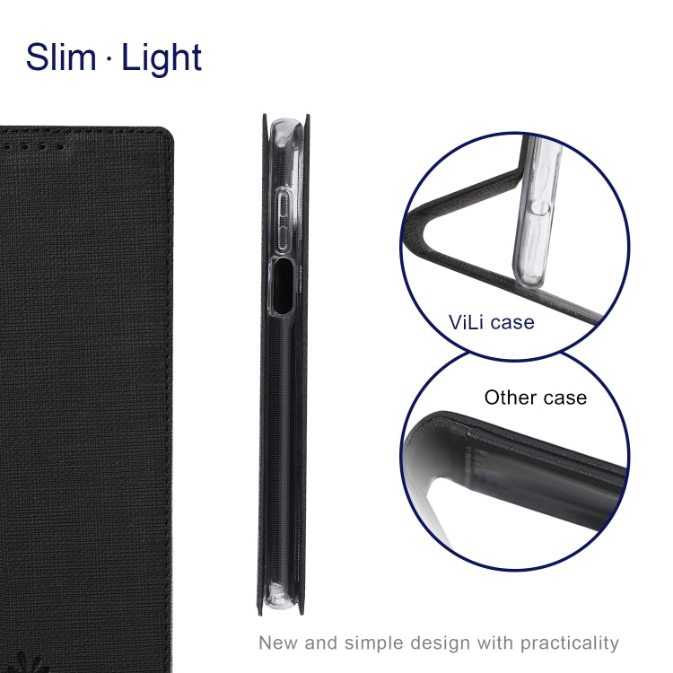 ViLi DMX Series Shockproof TPU + PU Leather Magnetic Attraction Horizontal Flip Case with Card Slot & Holder, For Huawei P smart 2021, For Samsung Galaxy M31s, For Asus Zenfone 7 ZS670KS, For Asus ROG Phone 3 ZS661KS, For Motorola Moto G 5G Plus       ...