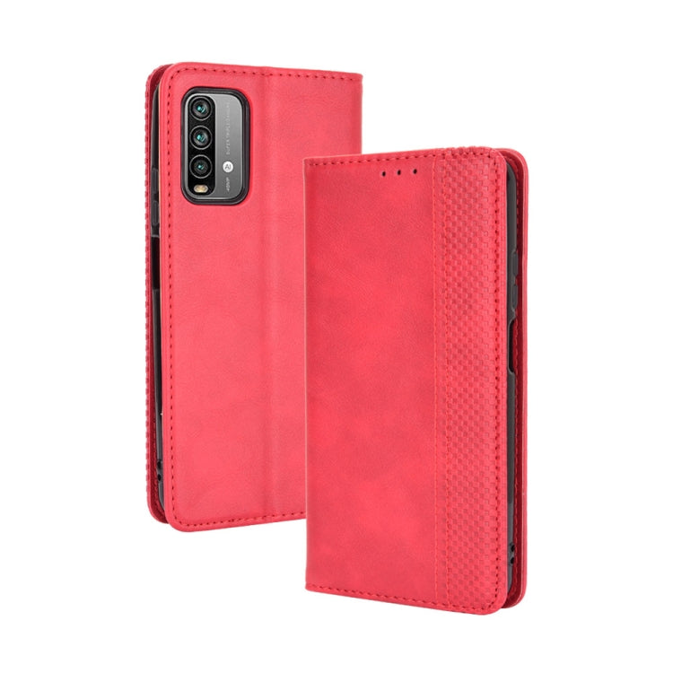 Magnetic Buckle Retro Crazy Horse Texture Horizontal Flip Leather Case with Holder & Card Slots & Photo Frame, For Motorola Moto E7, For OPPO Reno5 5G, For OPPO Reno5 Pro 5G, For Xiaomi Redmi 9T/ 9 Power, For Xiaomi Redmi Note 9T 5G / Note 9 5G        ...