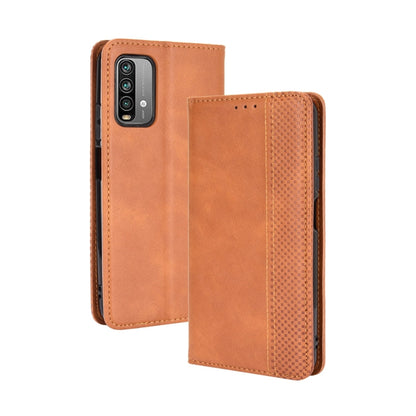 Magnetic Buckle Retro Crazy Horse Texture Horizontal Flip Leather Case with Holder & Card Slots & Photo Frame, For Motorola Moto E7, For OPPO Reno5 5G, For OPPO Reno5 Pro 5G, For Xiaomi Redmi 9T/ 9 Power, For Xiaomi Redmi Note 9T 5G / Note 9 5G        ...