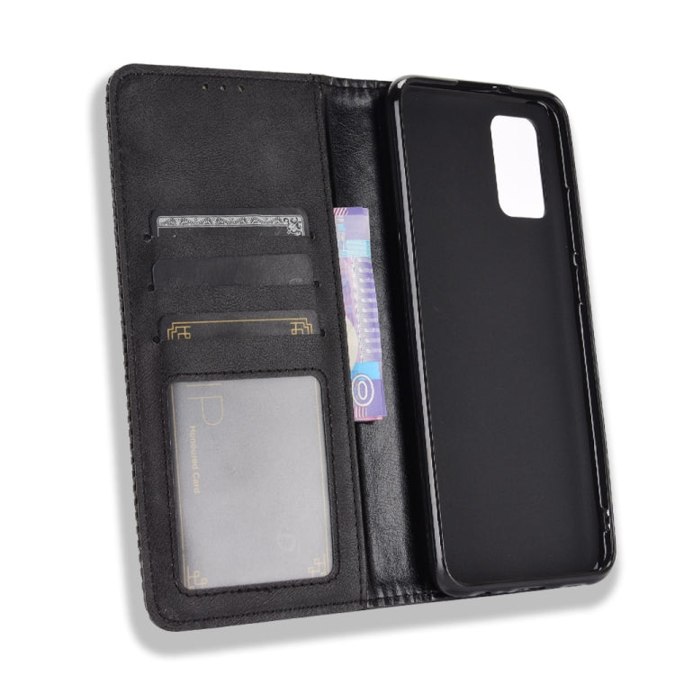 Magnetic Buckle Retro Crazy Horse Texture Horizontal Flip Leather Case with Holder & Card Slots & Photo Frame, For Samsung Galaxy A02s (Eurasian Version), For Samsung Galaxy A02s (US Version), For Samsung Galaxy A72 5G, For Samsung Galaxy S21+ 5G      ...