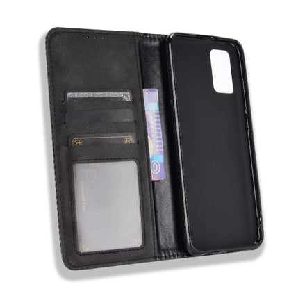 Magnetic Buckle Retro Crazy Horse Texture Horizontal Flip Leather Case with Holder & Card Slots & Photo Frame, For Samsung Galaxy A02s (Eurasian Version), For Samsung Galaxy A02s (US Version), For Samsung Galaxy A72 5G, For Samsung Galaxy S21+ 5G      ...
