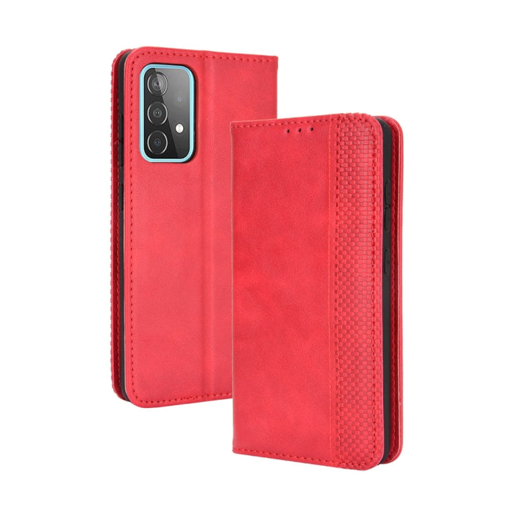 Magnetic Buckle Retro Crazy Horse Texture Horizontal Flip Leather Case with Holder & Card Slots & Photo Frame, For Samsung Galaxy A02s (Eurasian Version), For Samsung Galaxy A02s (US Version), For Samsung Galaxy A72 5G, For Samsung Galaxy S21+ 5G      ...