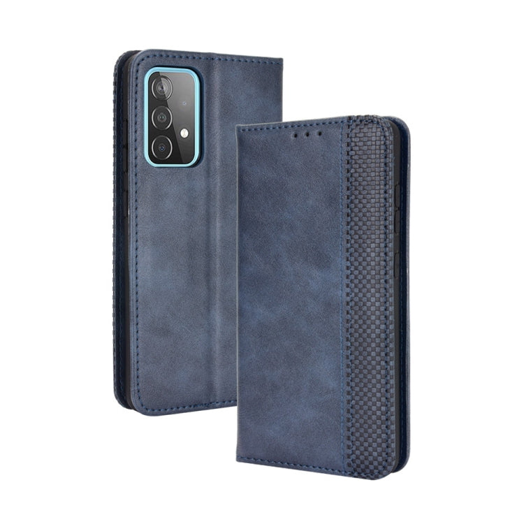 Magnetic Buckle Retro Crazy Horse Texture Horizontal Flip Leather Case with Holder & Card Slots & Photo Frame, For Samsung Galaxy A02s (Eurasian Version), For Samsung Galaxy A02s (US Version), For Samsung Galaxy A72 5G, For Samsung Galaxy S21+ 5G      ...