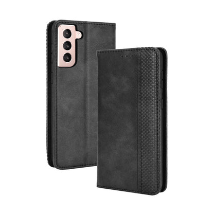 Magnetic Buckle Retro Crazy Horse Texture Horizontal Flip Leather Case with Holder & Card Slots & Photo Frame, For Samsung Galaxy A02s (Eurasian Version), For Samsung Galaxy A02s (US Version), For Samsung Galaxy A72 5G, For Samsung Galaxy S21+ 5G      ...