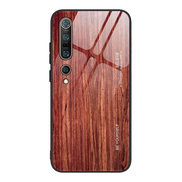 Wood Grain Glass Protective Case, For Samsung Galaxy Note20, For Samsung Galaxy Note20 Ultra, For Xiaomi Mi 10 Pro, For Xiaomi 10T / 10T Pro