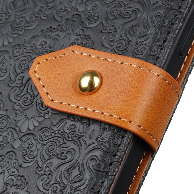 European Floral Embossed Copper Buckle Horizontal Flip PU Leather Case with Holder & Card Slots & Wallet & Photo Frame, For OPPO A52 / A72 / A92, For OPPO Realme 6, For OPPO Realme C12, For OPPO Reno4 4G, For OPPO Reno4 5G, For OPPO Reno4 Pro 4G       ...