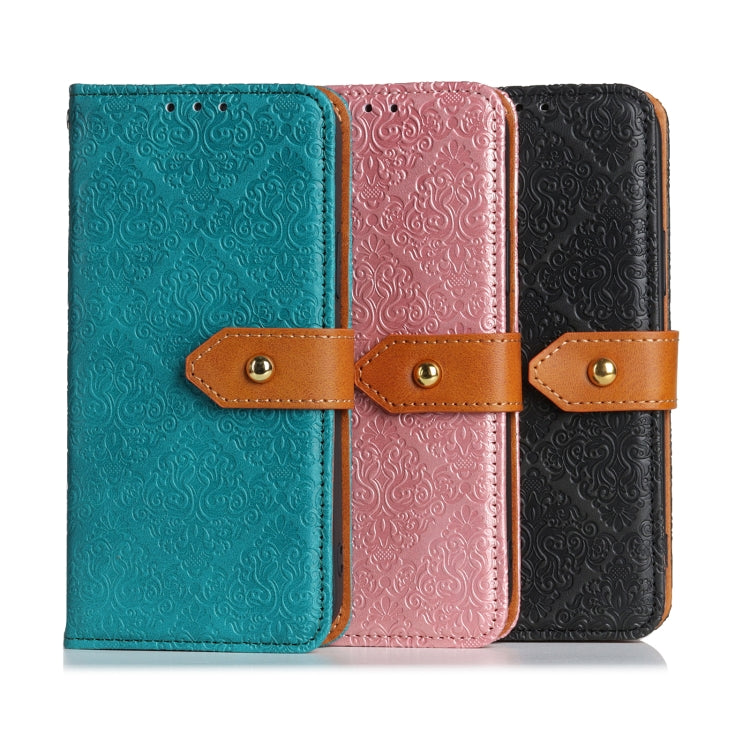 European Floral Embossed Copper Buckle Horizontal Flip PU Leather Case with Holder & Card Slots & Wallet & Photo Frame, For OPPO A52 / A72 / A92, For OPPO Realme 6, For OPPO Realme C12, For OPPO Reno4 4G, For OPPO Reno4 5G, For OPPO Reno4 Pro 4G       ...