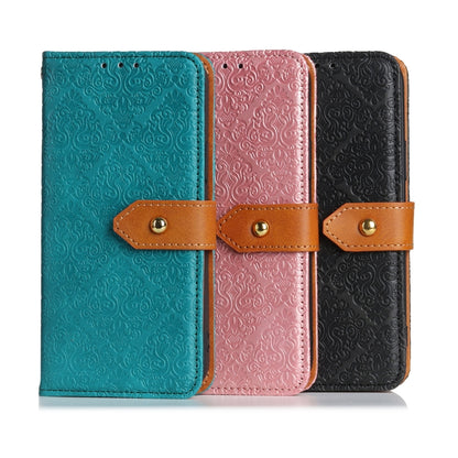 European Floral Embossed Copper Buckle Horizontal Flip PU Leather Case with Holder & Card Slots & Wallet & Photo Frame, For OPPO A52 / A72 / A92, For OPPO Realme 6, For OPPO Realme C12, For OPPO Reno4 4G, For OPPO Reno4 5G, For OPPO Reno4 Pro 4G       ...