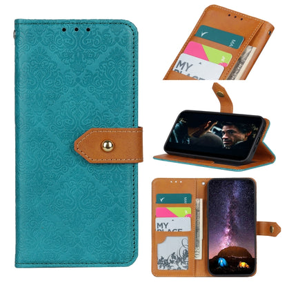 European Floral Embossed Copper Buckle Horizontal Flip PU Leather Case with Holder & Card Slots & Wallet & Photo Frame, For OPPO A52 / A72 / A92, For OPPO Realme 6, For OPPO Realme C12, For OPPO Reno4 4G, For OPPO Reno4 5G, For OPPO Reno4 Pro 4G       ...