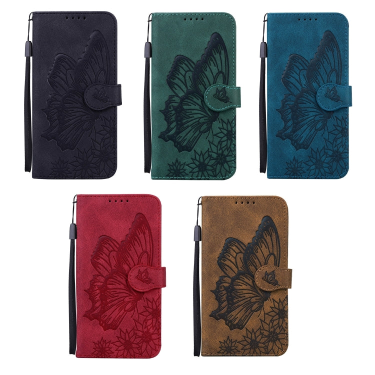 Retro Skin Feel Butterflies Embossing Horizontal Flip Leather Case with Holder & Card Slots & Wallet, For OPPO A52 / A72 / A92, For OPPO A9 (2020), For Huawei P Smart 2021, For Huawei Honor 10X Lite