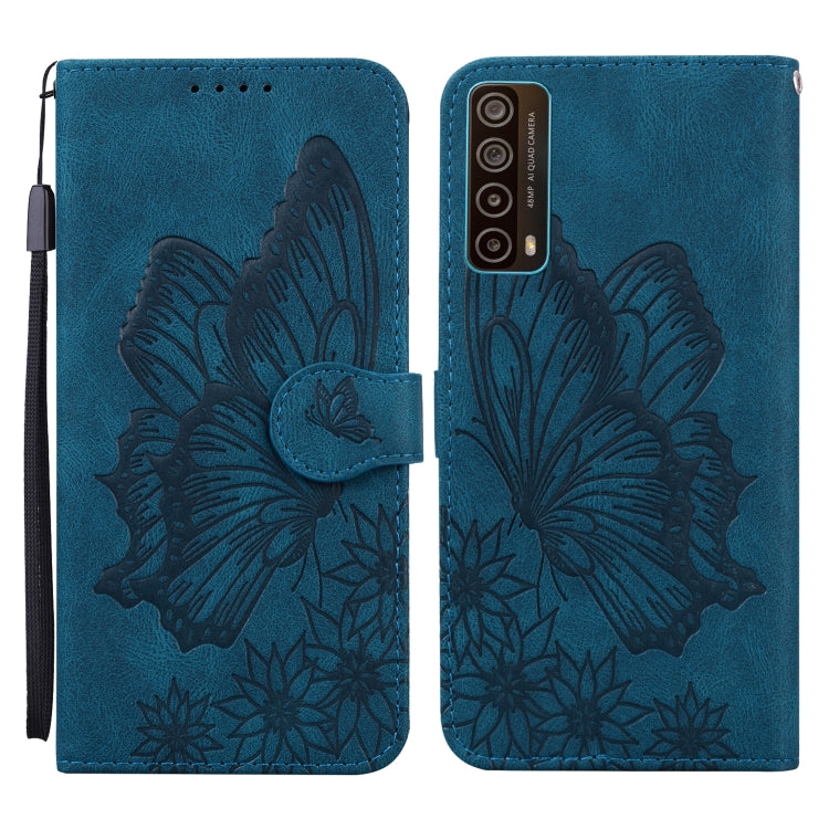 Retro Skin Feel Butterflies Embossing Horizontal Flip Leather Case with Holder & Card Slots & Wallet, For OPPO A52 / A72 / A92, For OPPO A9 (2020), For Huawei P Smart 2021, For Huawei Honor 10X Lite