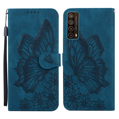 Retro Skin Feel Butterflies Embossing Horizontal Flip Leather Case with Holder & Card Slots & Wallet, For OPPO A52 / A72 / A92, For OPPO A9 (2020), For Huawei P Smart 2021, For Huawei Honor 10X Lite