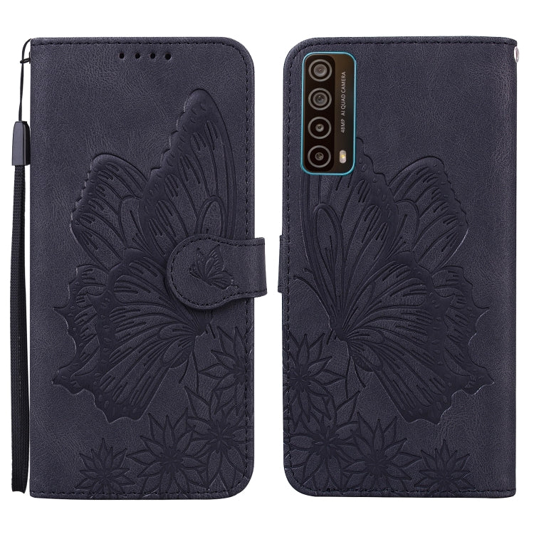Retro Skin Feel Butterflies Embossing Horizontal Flip Leather Case with Holder & Card Slots & Wallet, For OPPO A52 / A72 / A92, For OPPO A9 (2020), For Huawei P Smart 2021, For Huawei Honor 10X Lite