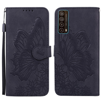 Retro Skin Feel Butterflies Embossing Horizontal Flip Leather Case with Holder & Card Slots & Wallet, For OPPO A52 / A72 / A92, For OPPO A9 (2020), For Huawei P Smart 2021, For Huawei Honor 10X Lite