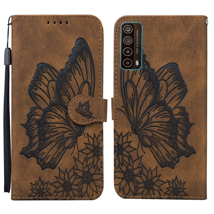 Retro Skin Feel Butterflies Embossing Horizontal Flip Leather Case with Holder & Card Slots & Wallet, For OPPO A52 / A72 / A92, For OPPO A9 (2020), For Huawei P Smart 2021, For Huawei Honor 10X Lite