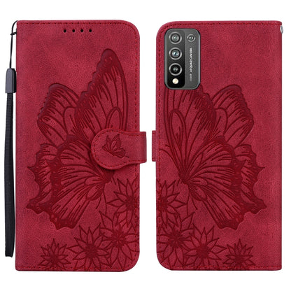 Retro Skin Feel Butterflies Embossing Horizontal Flip Leather Case with Holder & Card Slots & Wallet, For OPPO A52 / A72 / A92, For OPPO A9 (2020), For Huawei P Smart 2021, For Huawei Honor 10X Lite