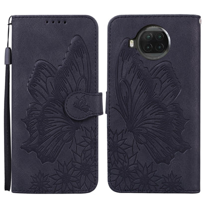 Retro Skin Feel Butterflies Embossing Horizontal Flip Leather Case with Holder & Card Slots & Wallet, For Xiaomi Mi 10T Pro 5G, For Xiaomi Mi 10T Lite 5G