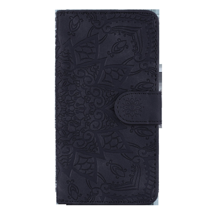 Calf Pattern Mandala Double Folding Design Embossed Leather Case with Wallet & Holder & Card Slots, For Xiaomi Redmi 7 / Redmi Y3, For Xiaomi Redmi Note 8, For Xiaomi Redmi Note 8 Pro, For Galaxy A10s, For Galaxy A20s, For Galaxy A30s / A50s           ...