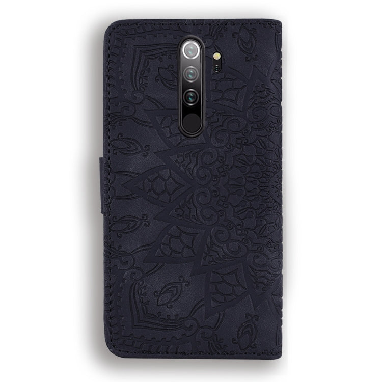 Calf Pattern Mandala Double Folding Design Embossed Leather Case with Wallet & Holder & Card Slots, For Xiaomi Redmi 7 / Redmi Y3, For Xiaomi Redmi Note 8, For Xiaomi Redmi Note 8 Pro, For Galaxy A10s, For Galaxy A20s, For Galaxy A30s / A50s           ...