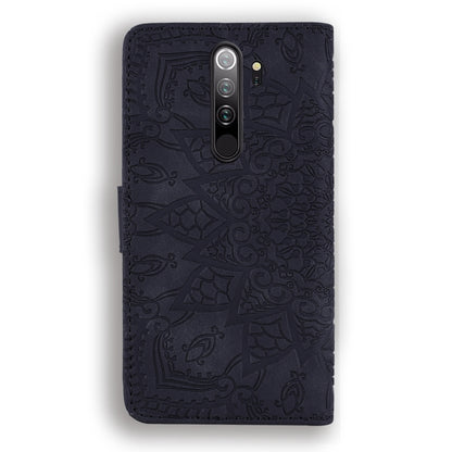 Calf Pattern Mandala Double Folding Design Embossed Leather Case with Wallet & Holder & Card Slots, For Xiaomi Redmi 7 / Redmi Y3, For Xiaomi Redmi Note 8, For Xiaomi Redmi Note 8 Pro, For Galaxy A10s, For Galaxy A20s, For Galaxy A30s / A50s           ...