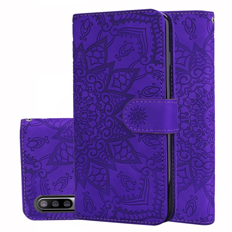 Calf Pattern Mandala Double Folding Design Embossed Leather Case with Wallet & Holder & Card Slots, For Xiaomi Redmi 7 / Redmi Y3, For Xiaomi Redmi Note 8, For Xiaomi Redmi Note 8 Pro, For Galaxy A10s, For Galaxy A20s, For Galaxy A30s / A50s           ...