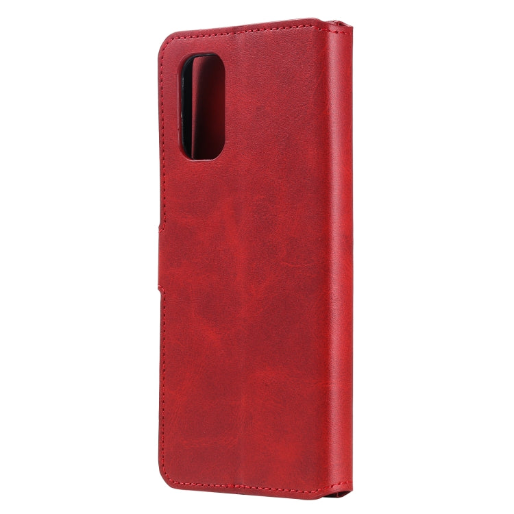 Classic Calf Texture PU + TPU Horizontal Flip Leather Case, with Holder & Card Slots & Wallet, For OPPO Realme 7 5G / Realme V5