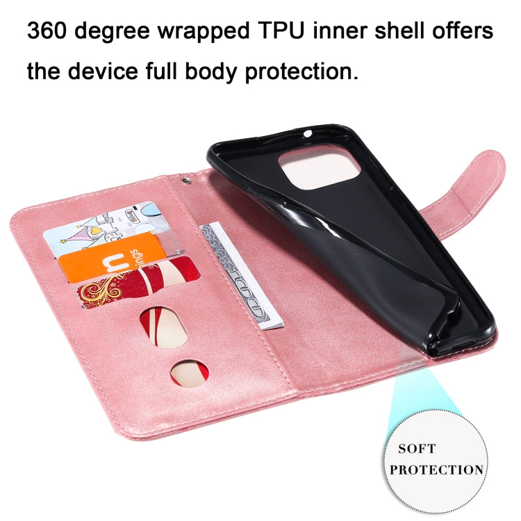 Fashion Calf Texture Zipper Horizontal Flip Leather Case with Holder & Card Slots & Wallet, For OPPO F17 Pro / A93, For OPPO Realme 5 / 5s / C3, For Google Pixel 4a 4G, For Google Pixel 5 XL / Pixel 4a 5G