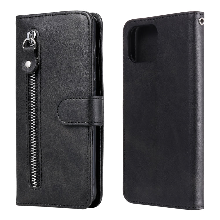 Fashion Calf Texture Zipper Horizontal Flip Leather Case with Holder & Card Slots & Wallet, For OPPO F17 Pro / A93, For OPPO Realme 5 / 5s / C3, For Google Pixel 4a 4G, For Google Pixel 5 XL / Pixel 4a 5G